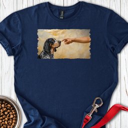 God Creates Bluetick Coonhound T Shirt Gift For Dog Lover