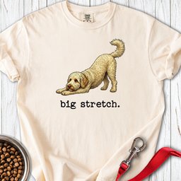 Golden Doodle Big Stretch Premium Tee Gift For Dog Lover