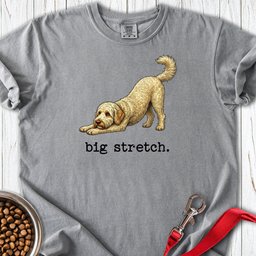 Golden Doodle Big Stretch Premium Tee Gift For Dog Lover