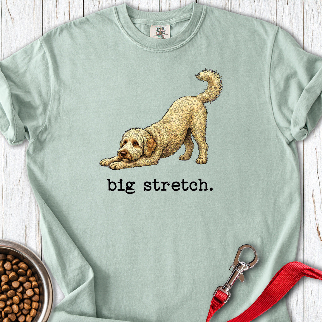 Golden Doodle Big Stretch Premium Tee Gift For Dog Lover