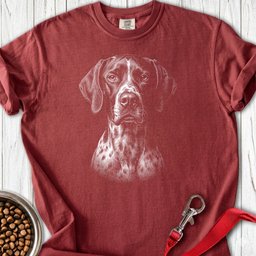 English Pointer Engraved Premium Tee Gift For Dog Lover