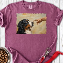 God Creates Bernese Mountain Dog Premium Tee Gift For Dog Lover