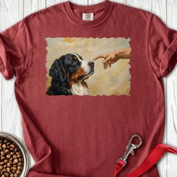 God Creates Bernese Mountain Dog Premium Tee Gift For Dog Lover