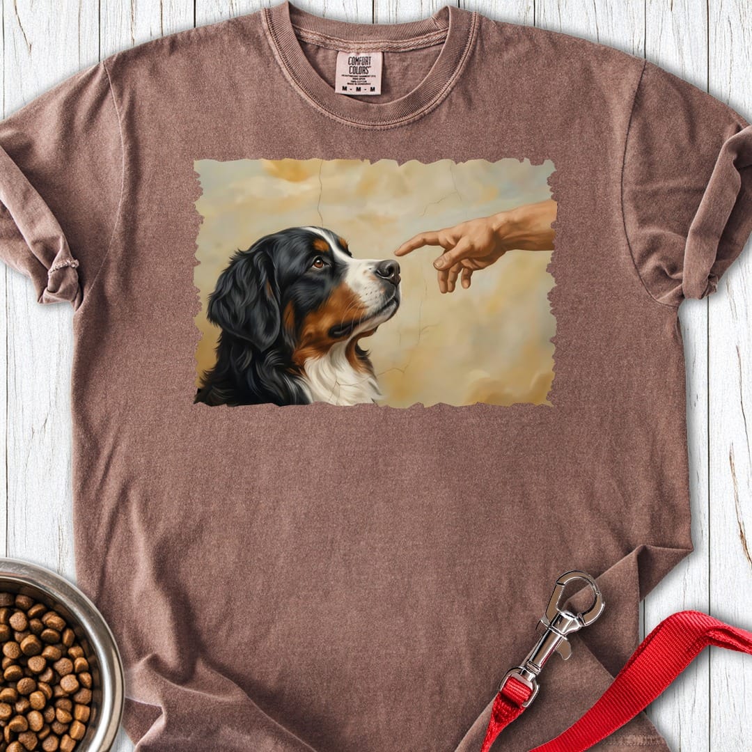 God Creates Bernese Mountain Dog Premium Tee Gift For Dog Lover