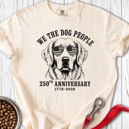 Golden Retriever 250 Years Premium Tee Gift For Dog Lover