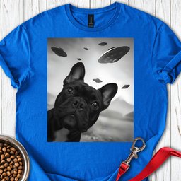 French Bulldog Ufo T Shirt Gift For Dog Lover