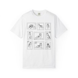 Husky Stamps Premium Tee Gift For Dog Lover