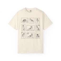 Husky Stamps Premium Tee Gift For Dog Lover