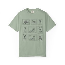 Husky Stamps Premium Tee Gift For Dog Lover