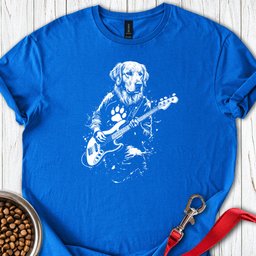 Golden Retriever Bass T Shirt Gift For Dog Lover