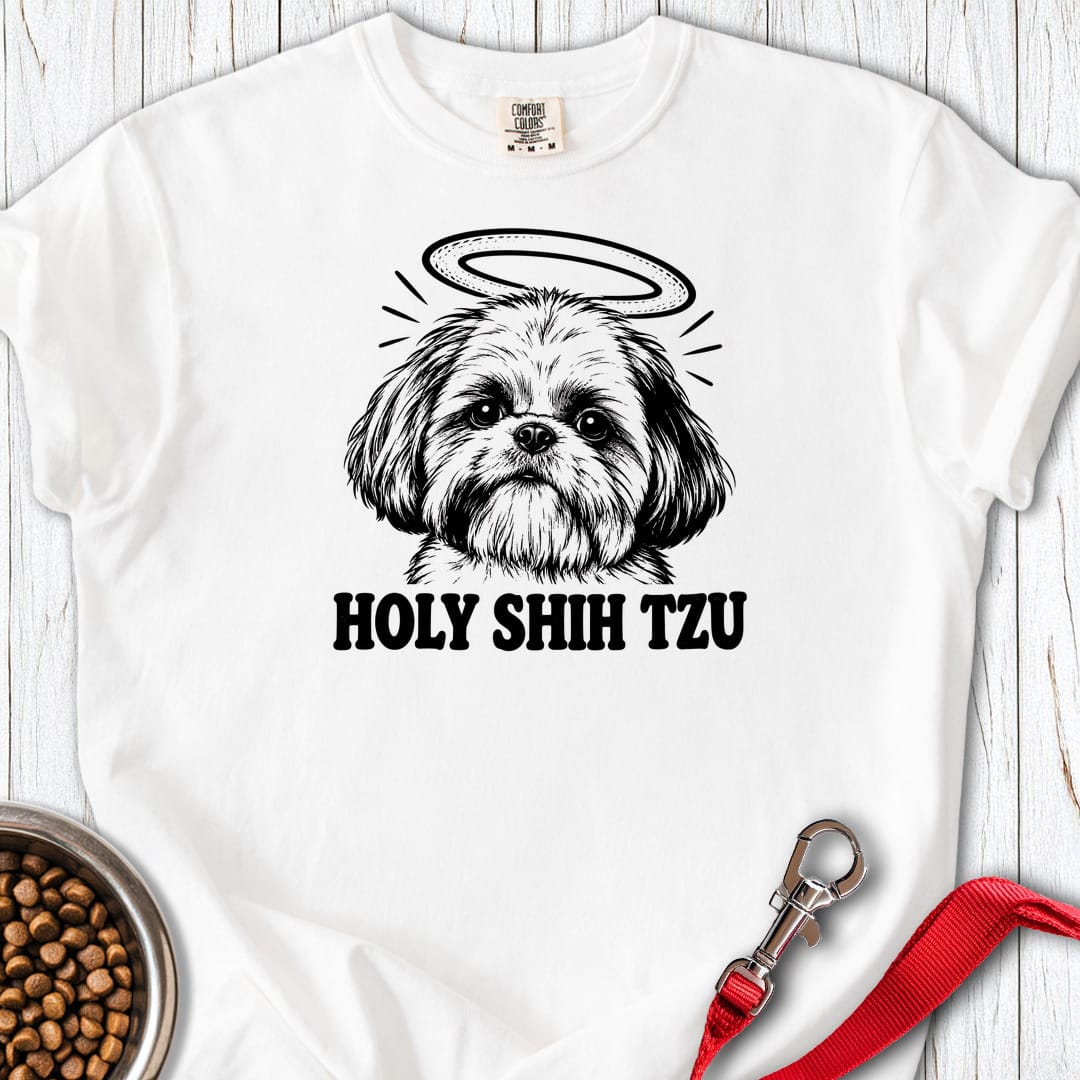 Holy Shih Tzu Premium Tee Gift For Dog Lover