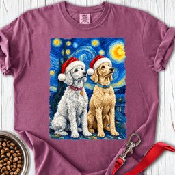 Doodle Christmas Premium Tee Gift For Dog Lover