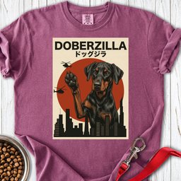 Doberzilla Doberman Premium Tee Gift For Dog Lover