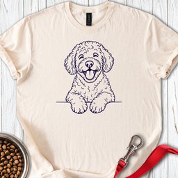 Happy Lagotto T Shirt Gift For Dog Lover