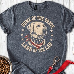 Home Of The Lab 250 Years T Shirt Gift For Dog Lover