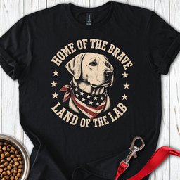 Home Of The Lab 250 Years T Shirt Gift For Dog Lover
