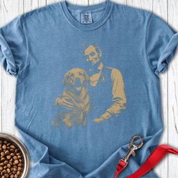 Golden Retriever Lincoln Premium Tee Gift For Dog Lover