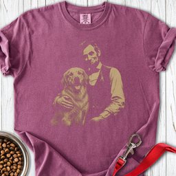 Golden Retriever Lincoln Premium Tee Gift For Dog Lover