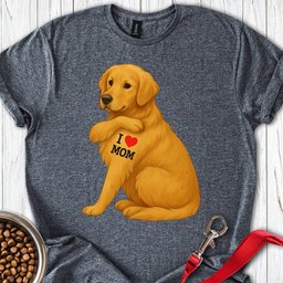Golden Retriever Mom T Shirt Gift For Mom