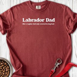 Funny Labrador Dad Premium Tee Gift For Dad
