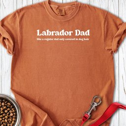 Funny Labrador Dad Premium Tee Gift For Dad