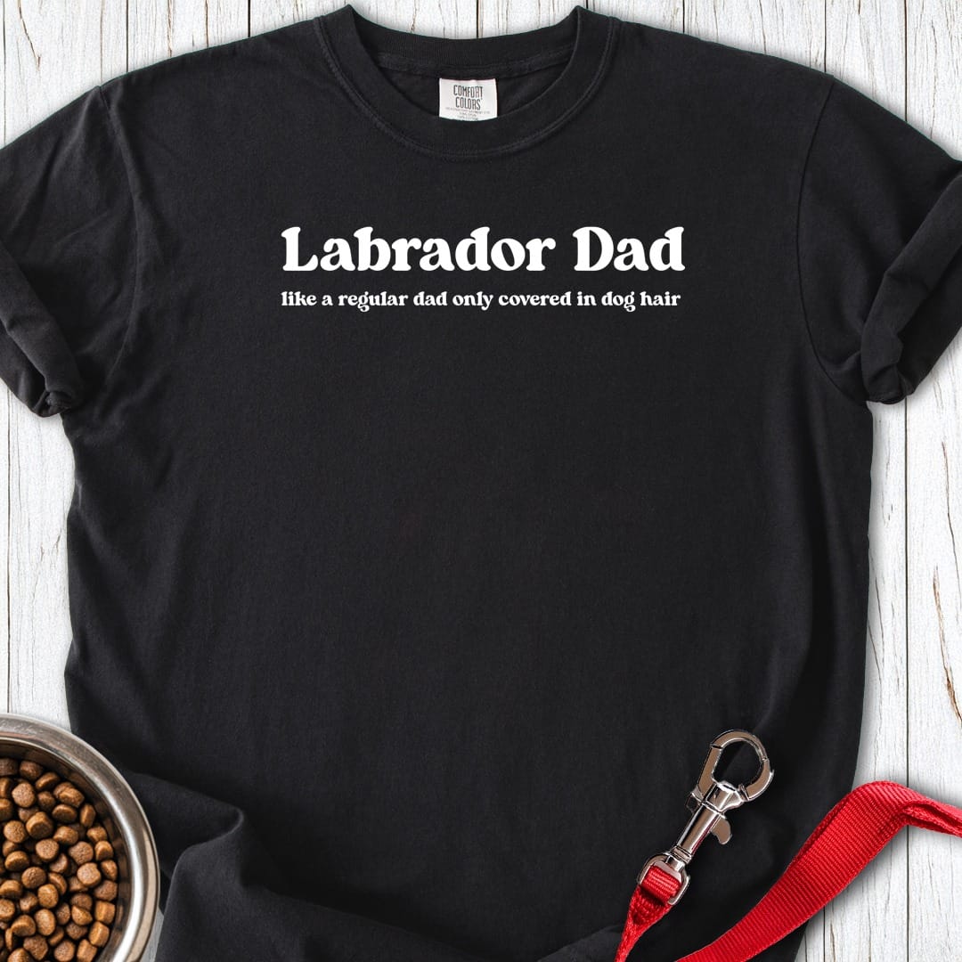 Funny Labrador Dad Premium Tee Gift For Dad
