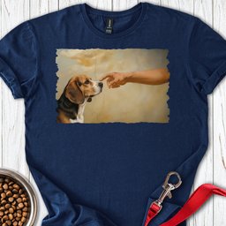God Creates Beagle T Shirt Gift For Dog Lover