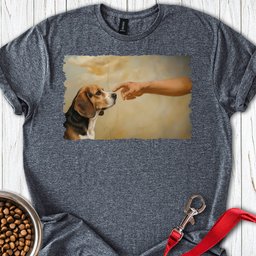God Creates Beagle T Shirt Gift For Dog Lover