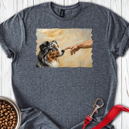 God Creates Australian Shepherd T Shirt Gift For Dog Lover