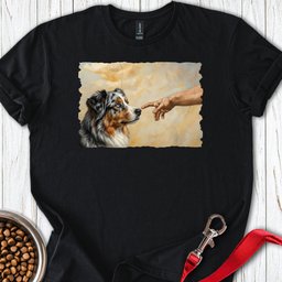 God Creates Australian Shepherd T Shirt Gift For Dog Lover