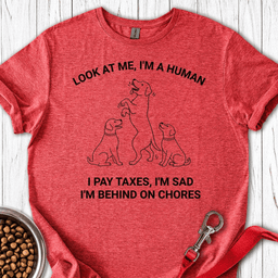 Funny Labrador Human Meme T Shirt Gift For Dog Lover