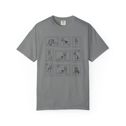 German Shepherd Stamps Premium Tee Gift For Dog Lover