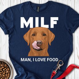 Fox Red Milf T Shirt Gift For Dog Lover