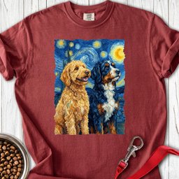 Golden Doodle And Bernedoodle Premium Tee Gift For Dog Lover