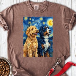 Golden Doodle And Bernedoodle Premium Tee Gift For Dog Lover
