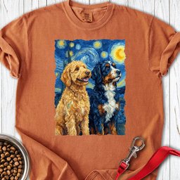 Golden Doodle And Bernedoodle Premium Tee Gift For Dog Lover