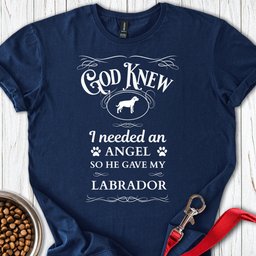 God Gave Me A Lab T Shirt Gift For Dog Lover
