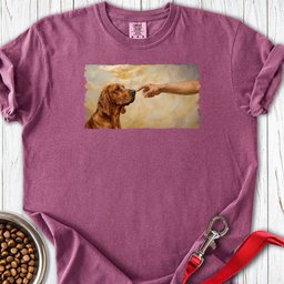 God Creates Redbone Coonhound Premium Tee Gift For Dog Lover