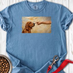 God Creates Redbone Coonhound Premium Tee Gift For Dog Lover