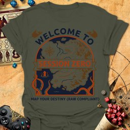 Session Zero Tee Gift For Tabletop Gamer