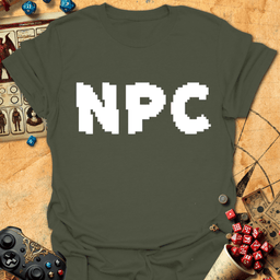 NPC Tee Gift For Tabletop Gamer