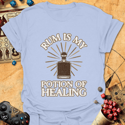 Rum Is Potion Tee Gift For Tabletop Gamer