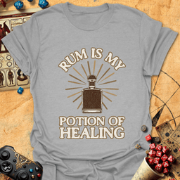 Rum Is Potion Tee Gift For Tabletop Gamer