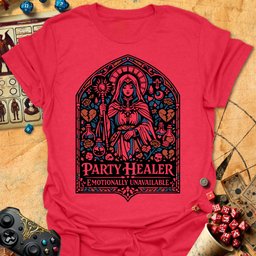 Party Healer Tee Gift For Tabletop Gamer