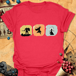 RPG Trinity Silhouettes Tee Gift For Tabletop Gamer