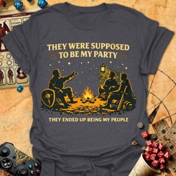 My People Tee Gift For Tabletop Gamer