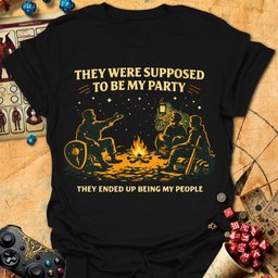 My People Tee Gift For Tabletop Gamer
