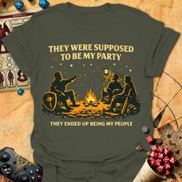 My People Tee Gift For Tabletop Gamer