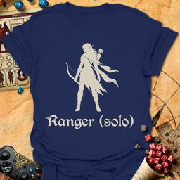 Ranger Solo Tee Gift For Tabletop Gamer