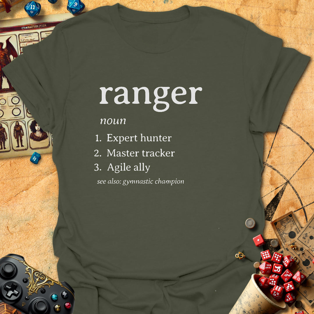 Ranger Definition Tee Gift For Tabletop Gamer